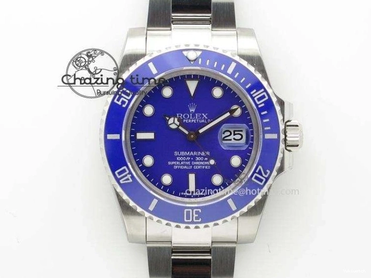 SH3135 Rehaut Black On Edition 16610 SS 1:1 Bracelet LN No Best JF Engraving Submariner 0331